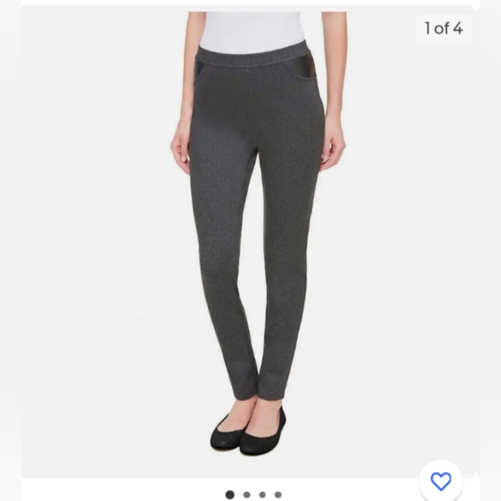DKNY ladies pull on ponte pants